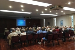A presentation at the reunion